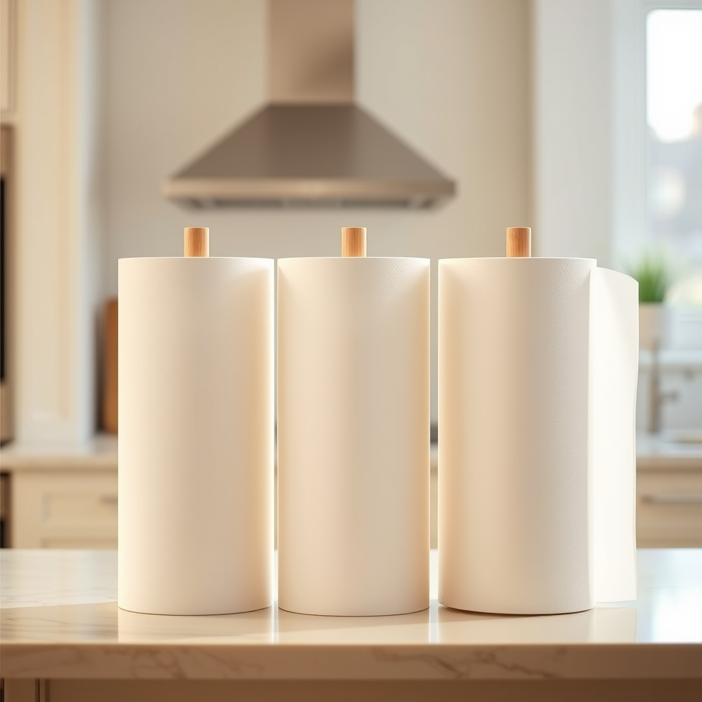 Scott vs Brawny vs Bounty paper towels comparison test side by side